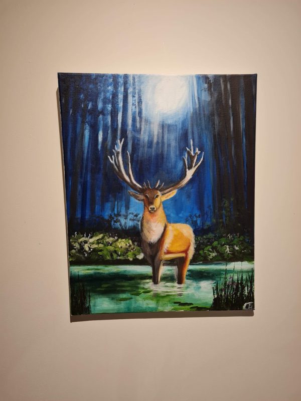 Schilderij Eland